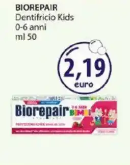 Acqua & Sapone BIOREPAIR Dentifricio Kids 0-6 anni offerta