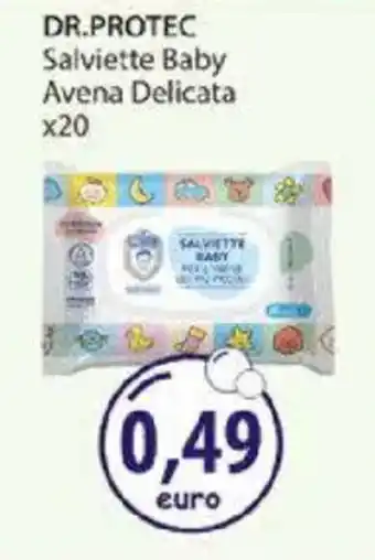 Acqua & Sapone DR.PROTEC Salviette Baby Avena Delicata offerta