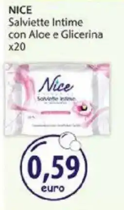 Acqua & Sapone NICE Salviette Intime con Aloe e Glicerina offerta