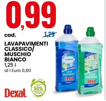 Eurospin Lavapavimenti classico/ muschio bianco offerta