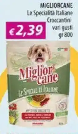 Acqua & Sapone MIGLIORCANE Le Specialità Italiane Croccantini offerta