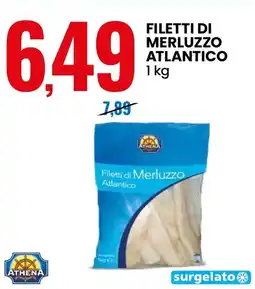 Eurospin Filetti di merluzzo atlantico offerta