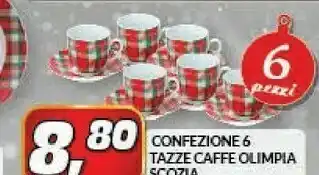 Risparmio Casa Confezione tazze caffe offerta