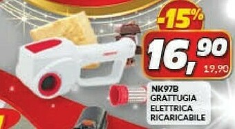 Risparmio Casa Grattugia elettrica ricaricabile offerta