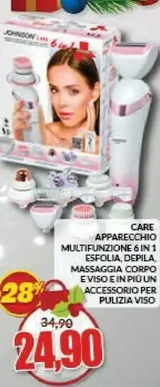 Risparmio Casa Silk-épil 9 9-975 beauty set epilatore donna 6-in-1 wet&dry senza fili – rasoio, spazzola esfoliante corpo, kit pulizia viso offerta