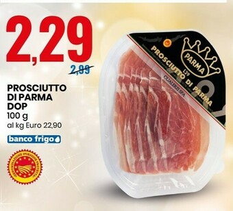 Eurospin Prosciutto di parma 100 g(ml) offerta