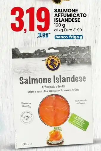 Eurospin The icelander salmone affumicato islandese 100 g offerta