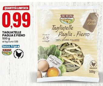 Eurospin Tagliatelle paglia e fieno offerta