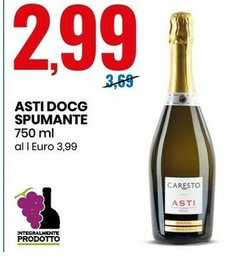 Eurospin Asti docg spumante 750 ml offerta