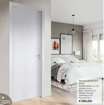Bricocenter Strip porta a battente offerta