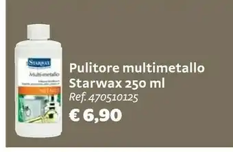 Bricocenter Starwax pulitore multimetallo 250 ml 470510125 offerta