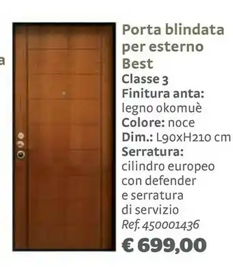 Best porta blindata per esterno
