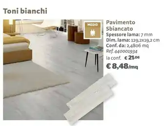 Bricocenter Pavimento sbiancato offerta
