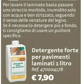 Bricocenter Hg detergente forte per pavimenti laminati offerta