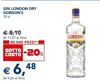 London dry gin