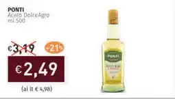 Prezzemolo e Vitale PONTI Aceto DolceAgro offerta