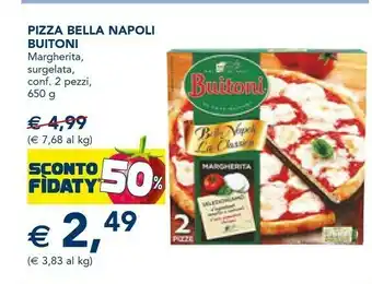 Esselunga Pizza bella napoli margherita offerta