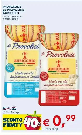 Esselunga Provolone le provolizie 100g offerta