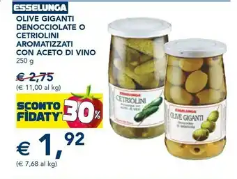 Esselunga Esselunga olive giganti denocciolate offerta