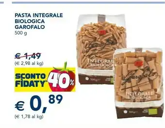 Esselunga Pasta mista integrale bio 500 g(ml) offerta