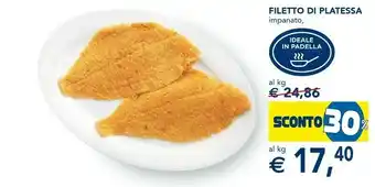 Esselunga Filetto di platessa offerta