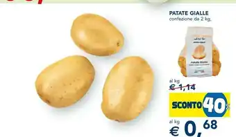 Patate gialle