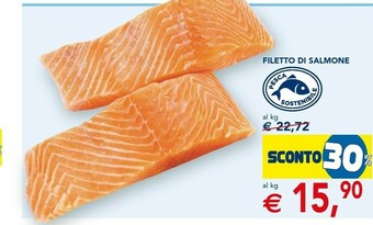 Esselunga Filetto di salmone offerta