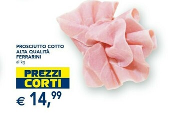 Esselunga Prosciutto cotto alta qualità offerta