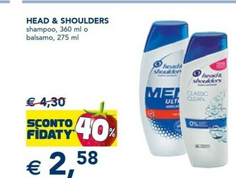 Esselunga Shampoo offerta