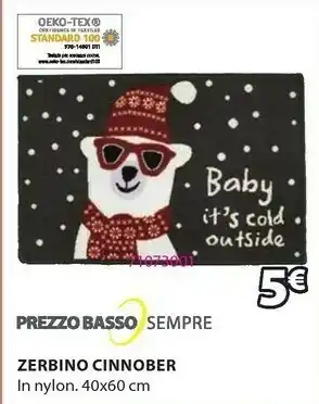JYSK Zerbino cinnober 40x60 cm offerta