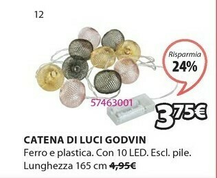 Catena di luci godvin