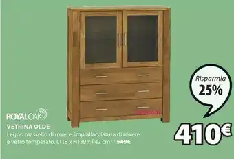 JYSK Credenza olde 2 ante rovere offerta