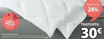 JYSK Trapunta in fibra ulvik calda 155x220 offerta