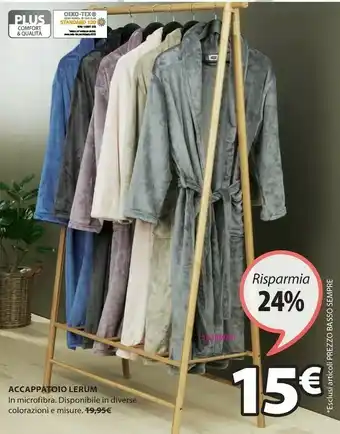 JYSK Accappatoio lerum l/xl cobalto offerta