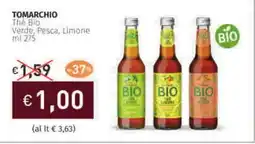 Prezzemolo e Vitale TOMARCHIO The Bio Verde, Pesca, Limone offerta