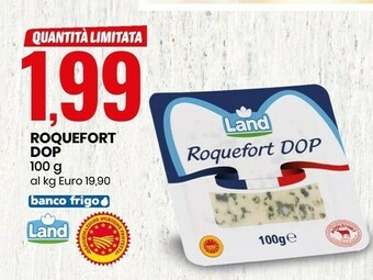 Eurospin Roquefort dop 100 g offerta