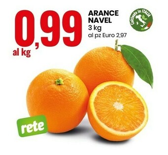 Eurospin Arance navel offerta