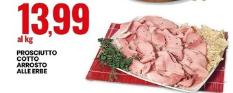 Eurospin Prosciutto cotto arrosto alle erbe offerta