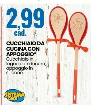 Eurospin Sistema casa cucchiaio da cucina con appoggio offerta