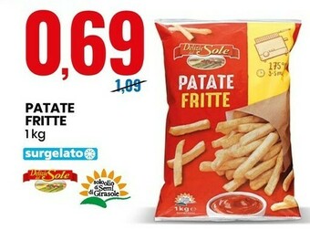 Eurospin Patate fritte 1000 g(ml) offerta