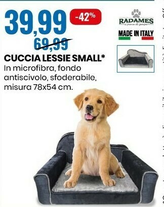 Eurospin Radames cuccia lessie small offerta