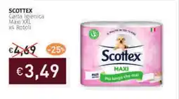 Prezzemolo e Vitale SCOTTEX Carta Igienica Maxi XXL offerta