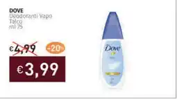 Prezzemolo e Vitale DOVE Deodoranti Vapo Talco offerta