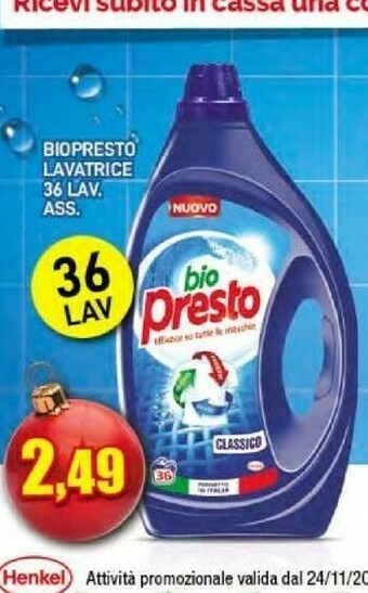 Maury's Detersivo lavatrice offerta