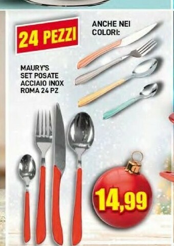 Maury's Posate offerta