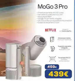 Euronics MoGo 3 Pro offerta