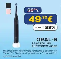 Euronics ORAL-B SPAZZOLINO ELETTRICO -iO2S offerta