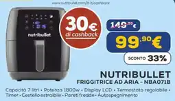 Euronics NUTRIBULLET FRIGGITRICE AD ARIA - NBA071B offerta