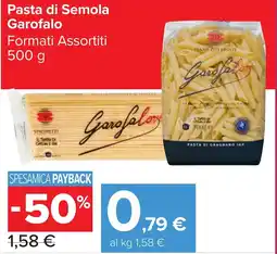 Carrefour Market Pasta di Semola Garofalo offerta