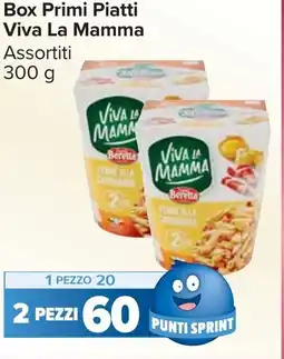 Carrefour Market Box Primi Piatti Viva La Mamma offerta